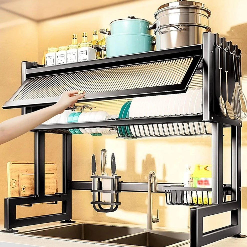 Over The Sink Rack for Kitchen Organization and Storage