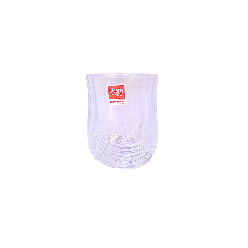 Danny Home Classic Glassware Collection – 6-Piece Drinking Glass Set, 210ml Elegant Tableware