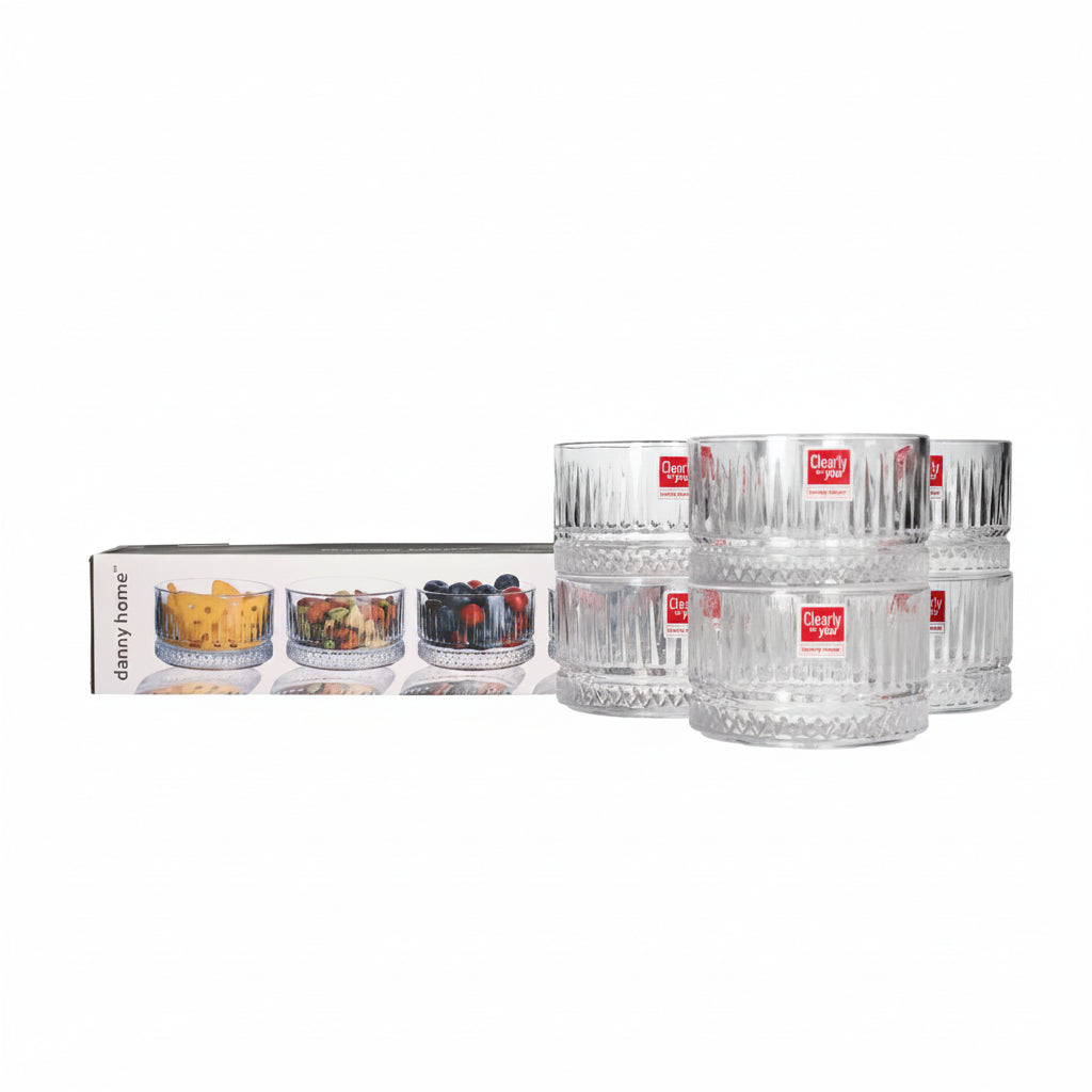 Danny Home Glass 6Pcs Set 230ml 12c