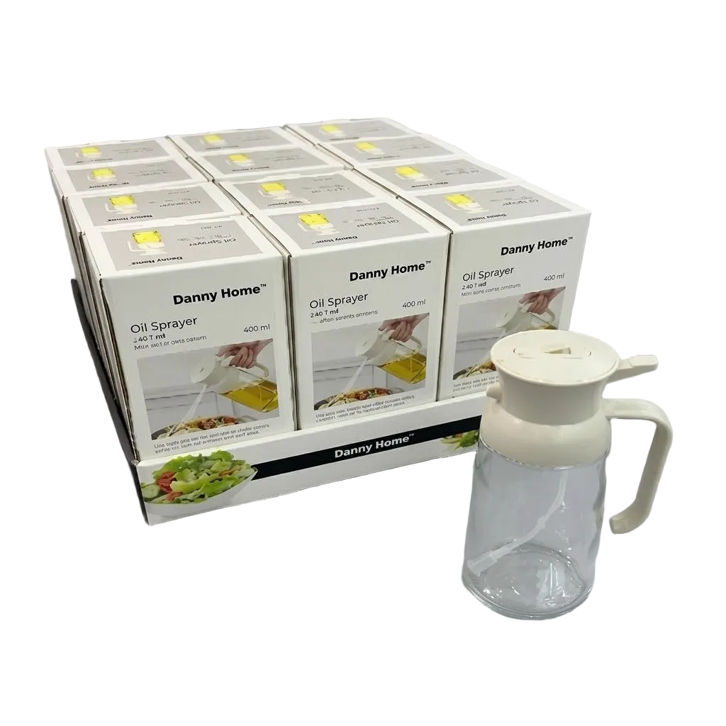 Danny Home Premium Glass Oil Dispenser – Elegant Kitchen Pouring & Storage Solution for Everyday Cooking