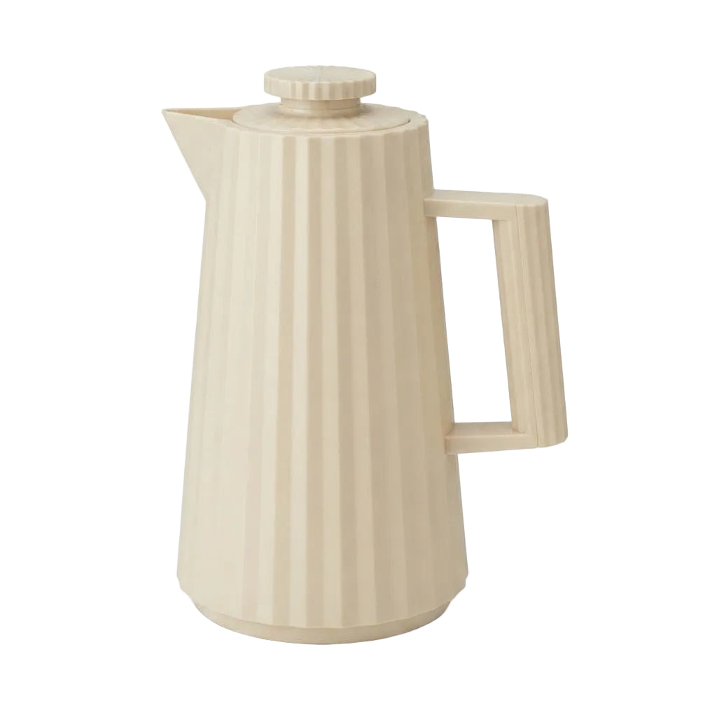 Danny Home Premium 1L Mocha Thermal Vacuum Jug for Elegant Hot & Cold Beverage Serving