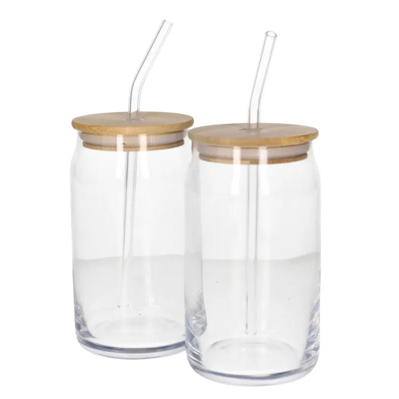Danny Home Modern Glassware Collection – 2-Piece Drinking Glass Set, 500ml Premium Everyday Serveware