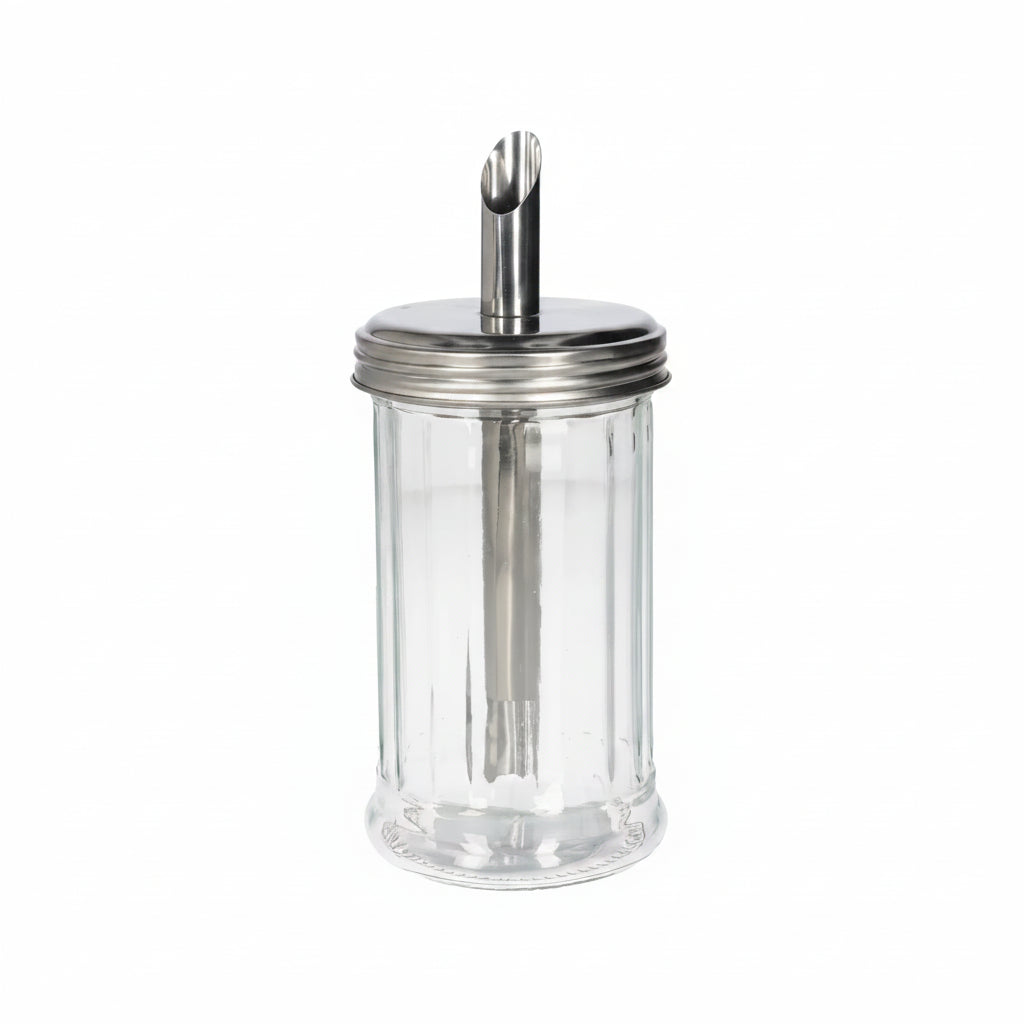 Danny Home Premium Glass Castor 330ml for Elegant Everyday Dining & Kitchen Use