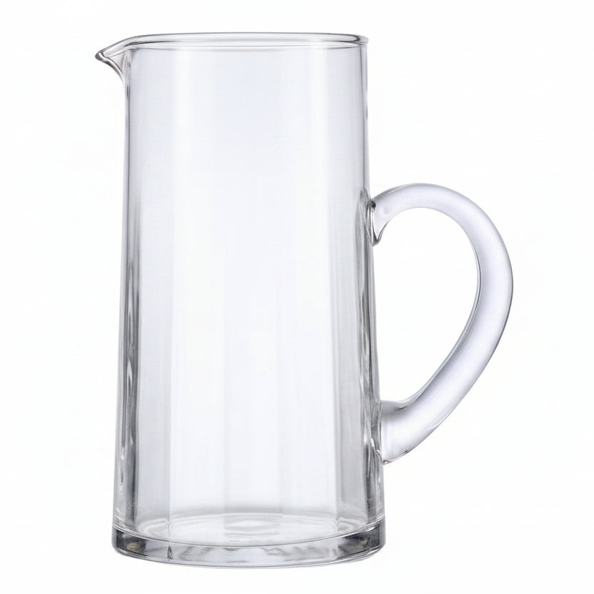 Danny Home Premium Glass Water Jug 1280ml for Elegant Everyday Dining & Entertaining