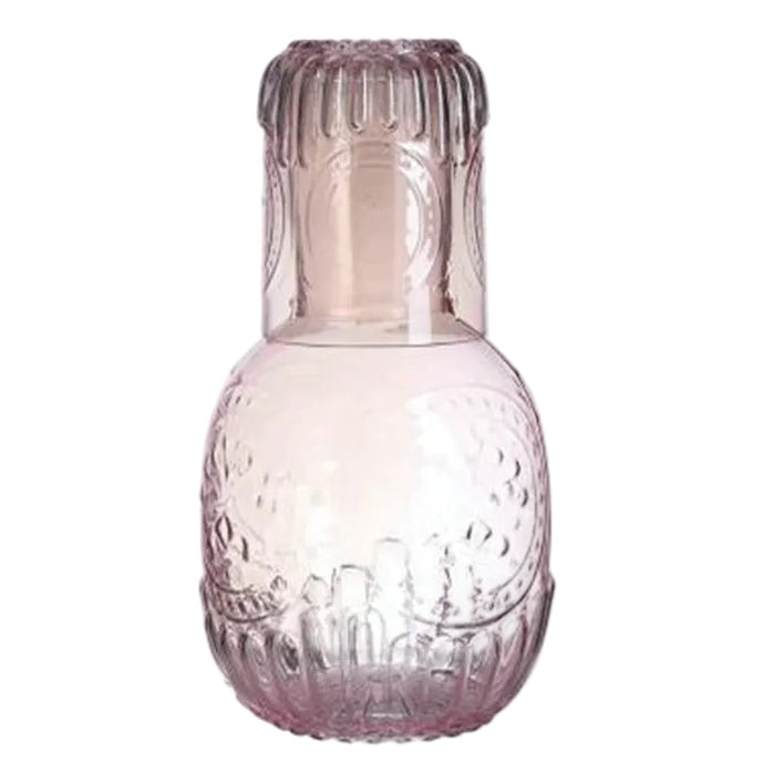 Danny Home Elegant Glass Water Carafe – 900ml Premium Table Serving Jug for Everyday Dining