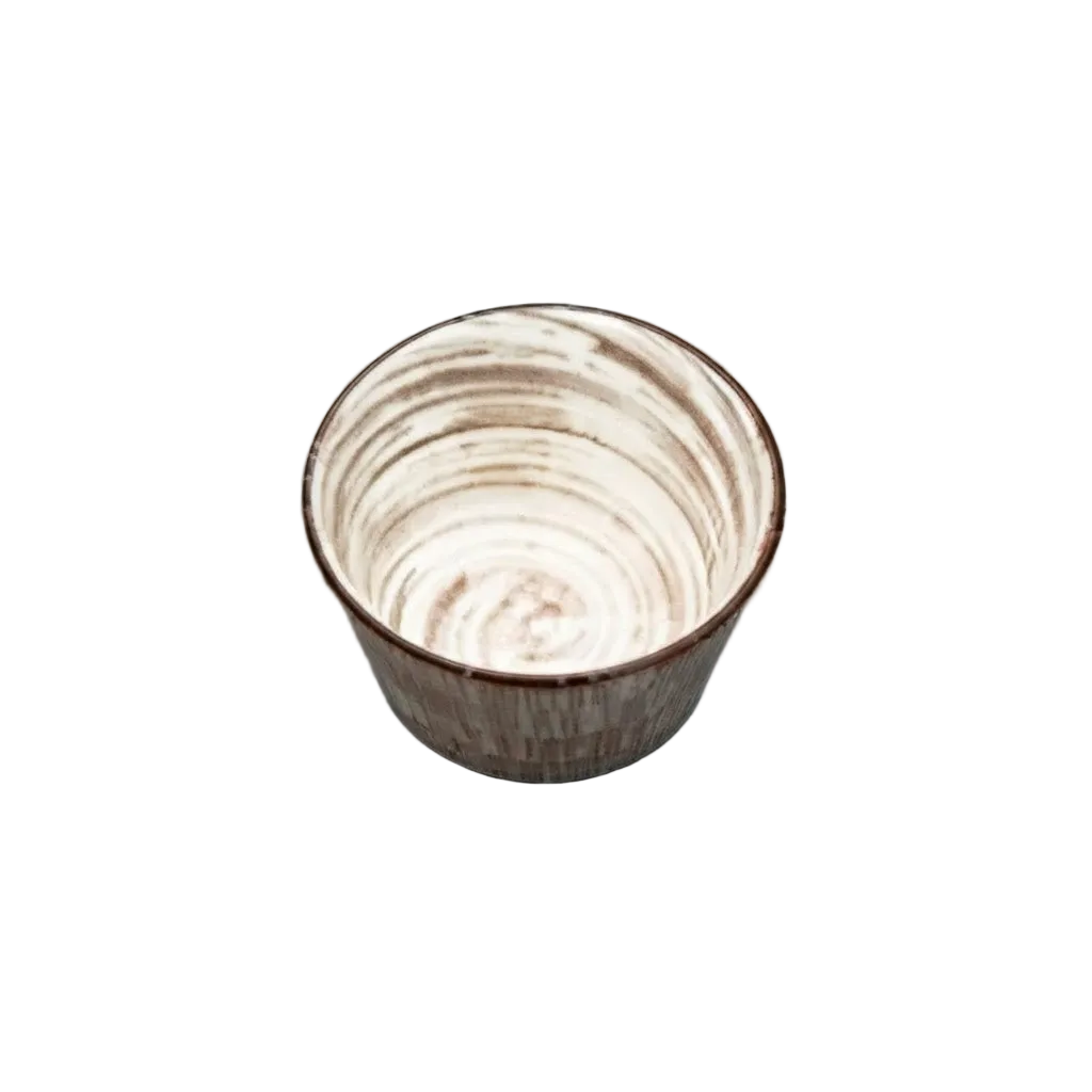 Danny Home Elegant 3.75-Inch Dessert & Cake Serving Bowl for Stylish Table Presentation