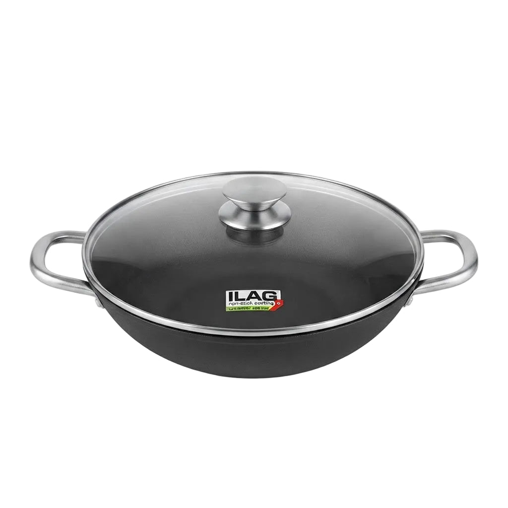 Danny Home Professional 26 × 9 cm Cast Iron Casserole for Slow Cooking & Family Meals