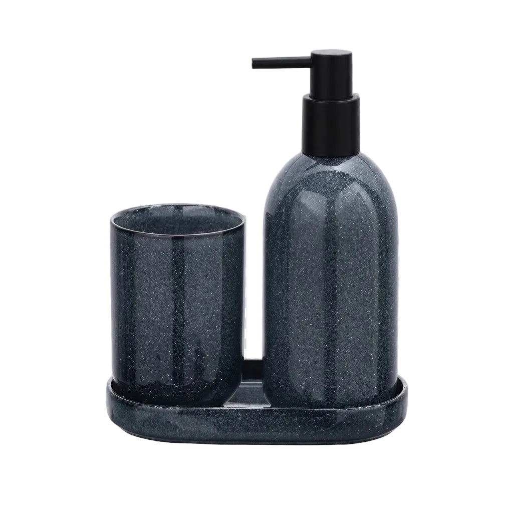 Danny Home Premium 3-Piece Bathroom Set for Stylish Everyday Organization & Personal Care