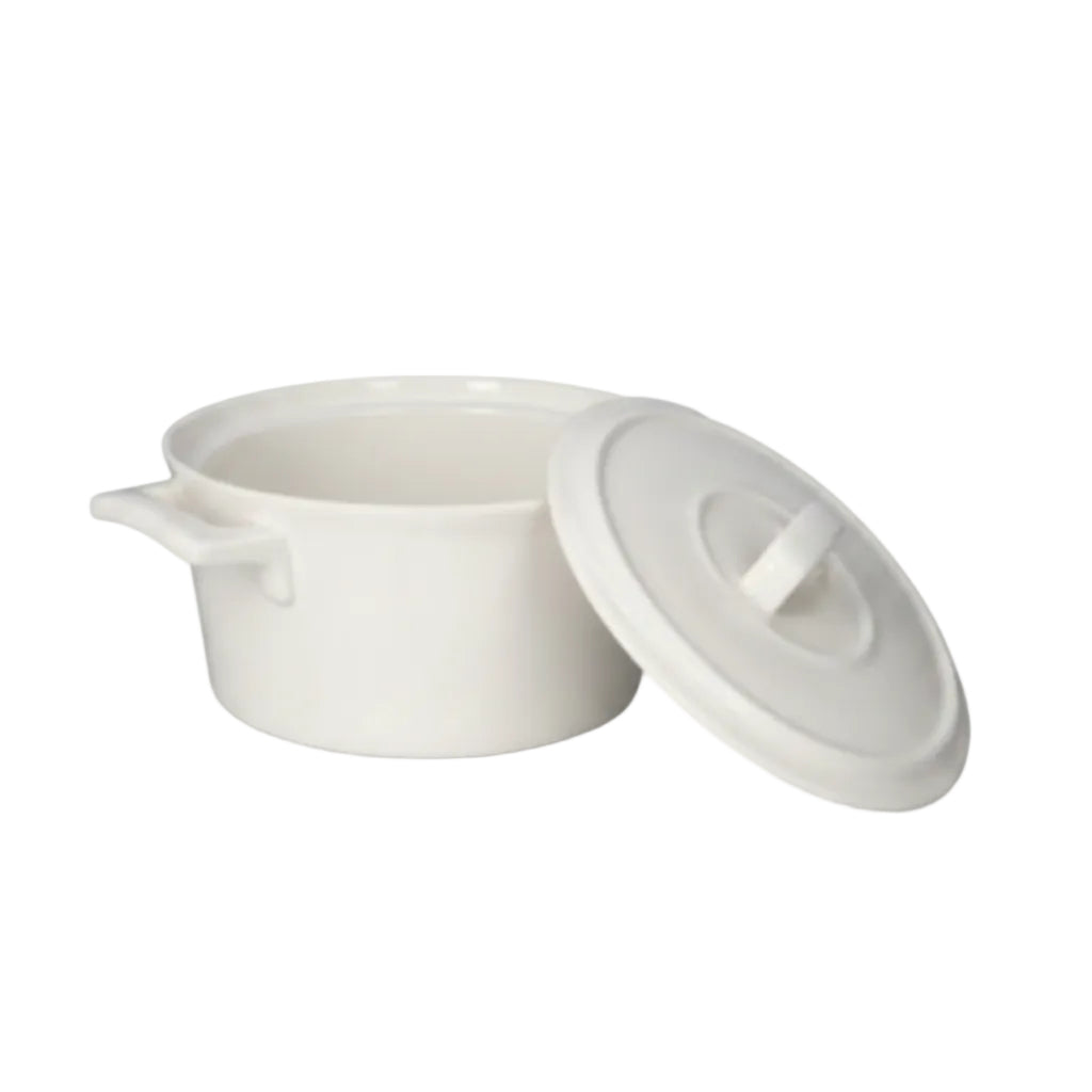 Danny Home Premium 2L Porcelain Casserole Dish for Baking, Cooking & Elegant Serving
