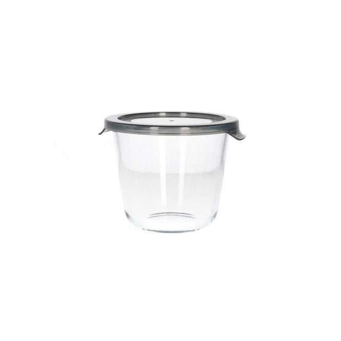 Danny Home Premium 700ml Crisper Glass with PP Lid for Elegant Everyday Dining & Kitchen Organization