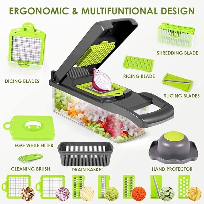 12 In 1 Multifunctional Vegetable Cutter