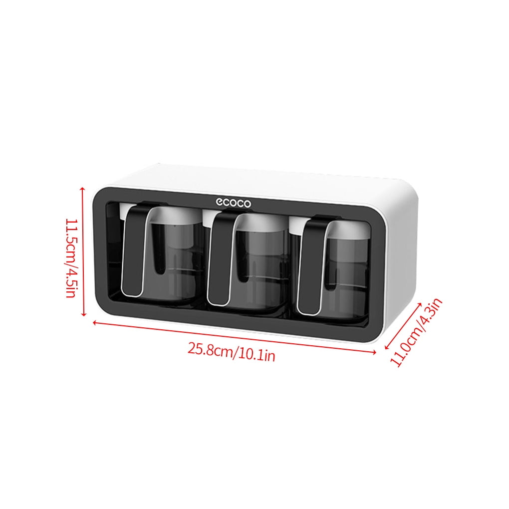 Ecoco Wall Mounted Premium Quality Spice Box