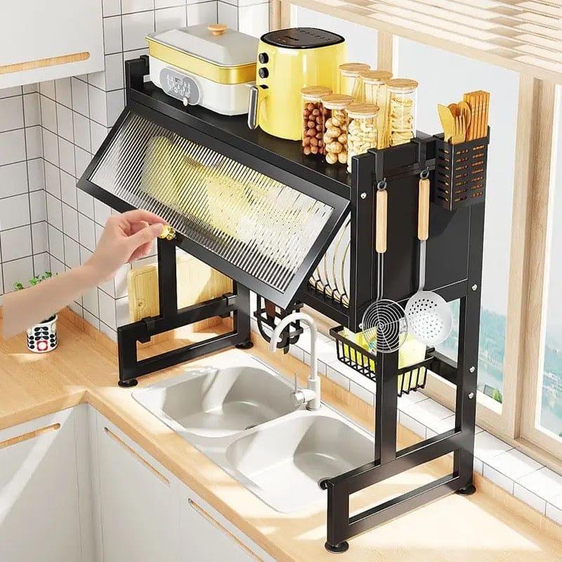 Over The Sink Rack for Kitchen Organization and Storage