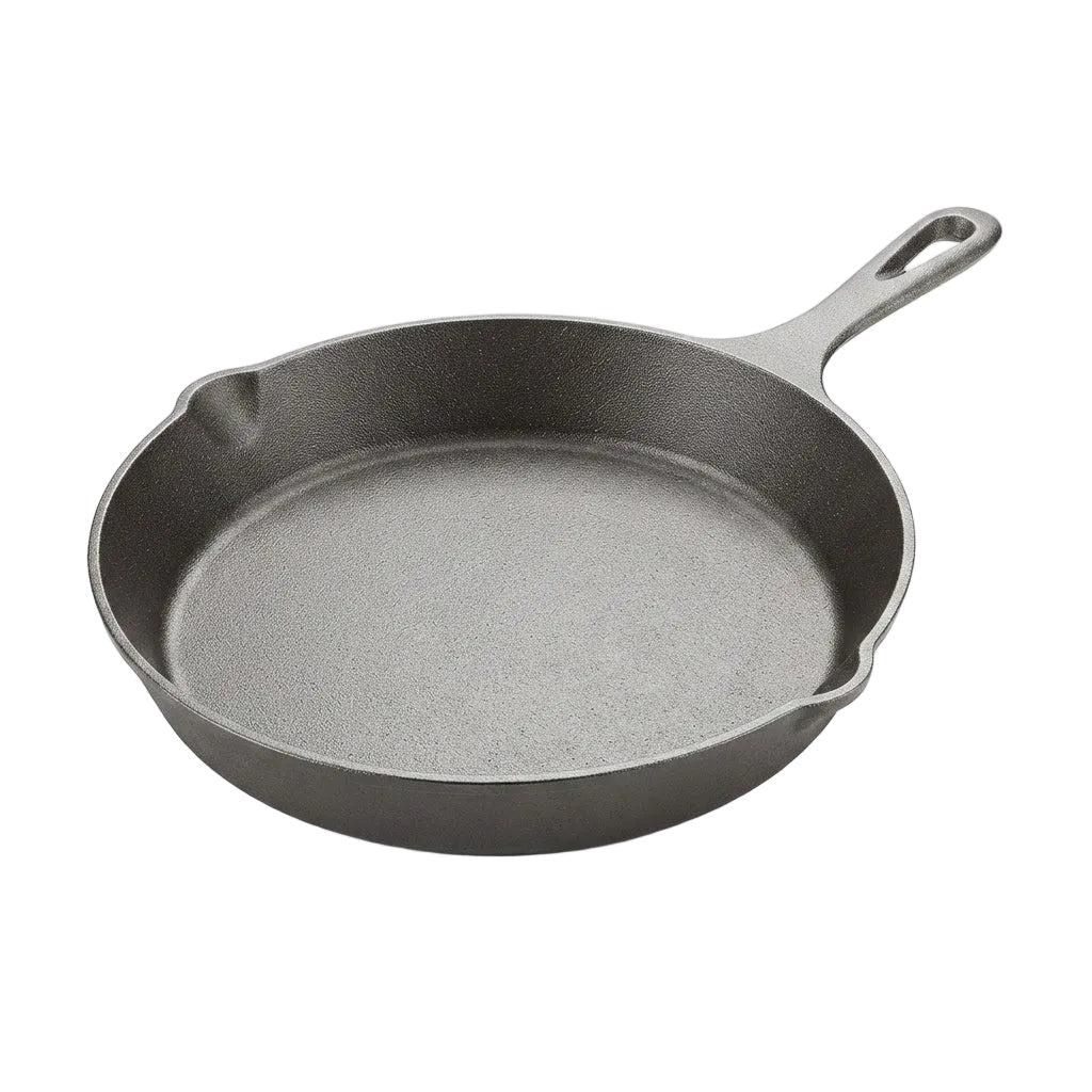 Danny Home Premium 25.5cm Cast Iron Skillet for Searing, Sautéing & Baking
