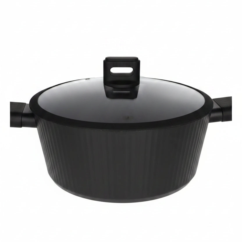 Danny Home Grand 28 × 12 cm Casserole Dish for Family-Size Cooking & Elegant Serving