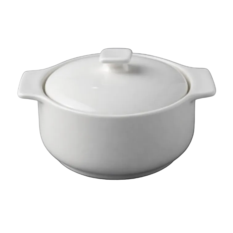 Danny Home Elegant 5-Inch Round Porcelain Bakeware Dish for Individual Cakes & Pastries
