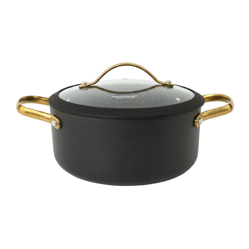 Danny Home Professional Aluminum Non-Stick Cooking Pot for Large Family Meals