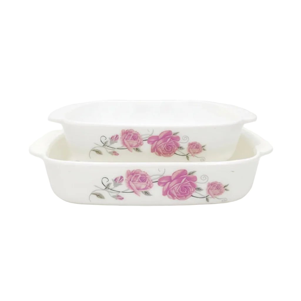 Danny Home Premium 2-Piece Bakeware Set for Versatile Everyday Baking & Cooking