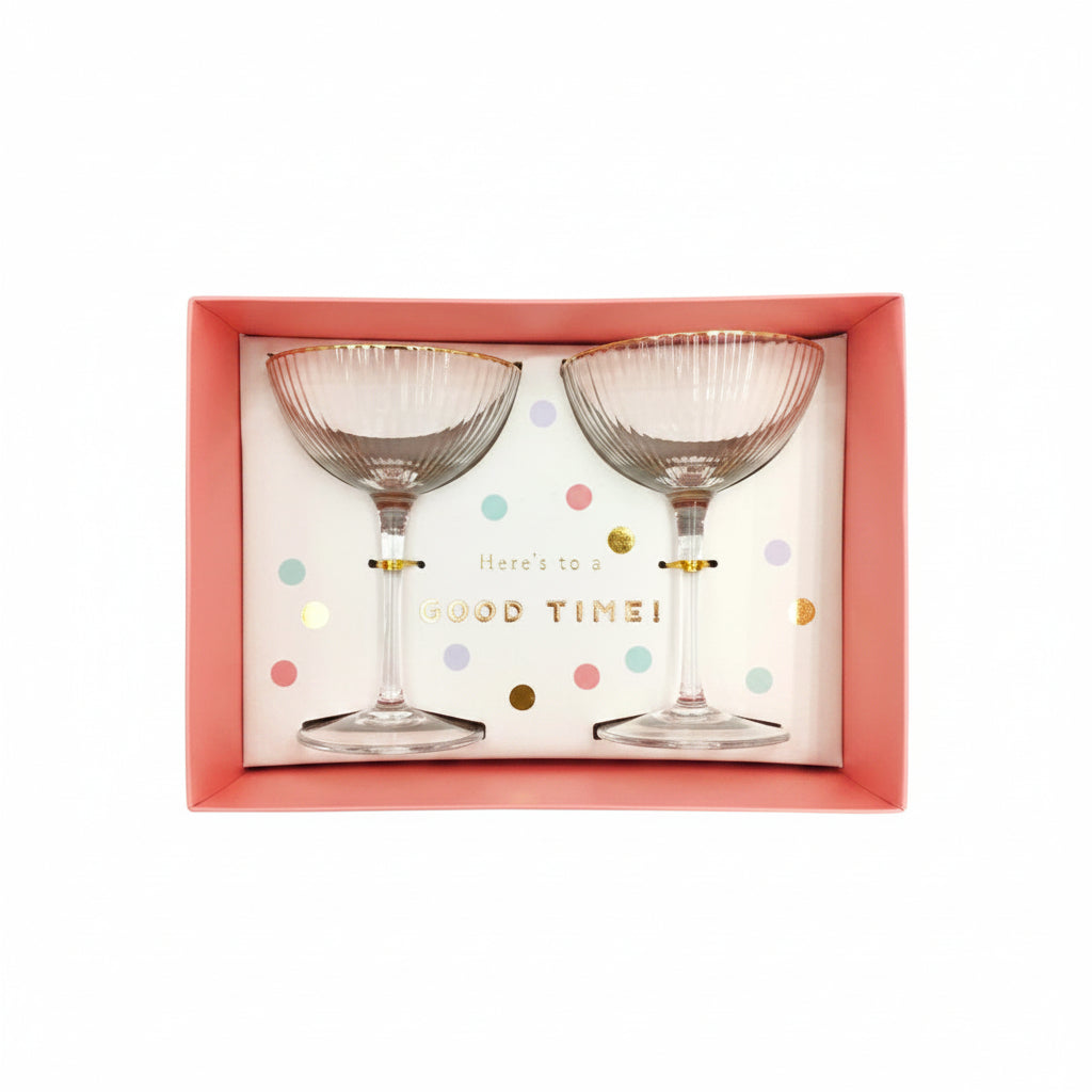 Danny Home Premium 2-Piece Borosilicate Glass Set 100ml for Elegant Everyday Dining & Kitchen Use