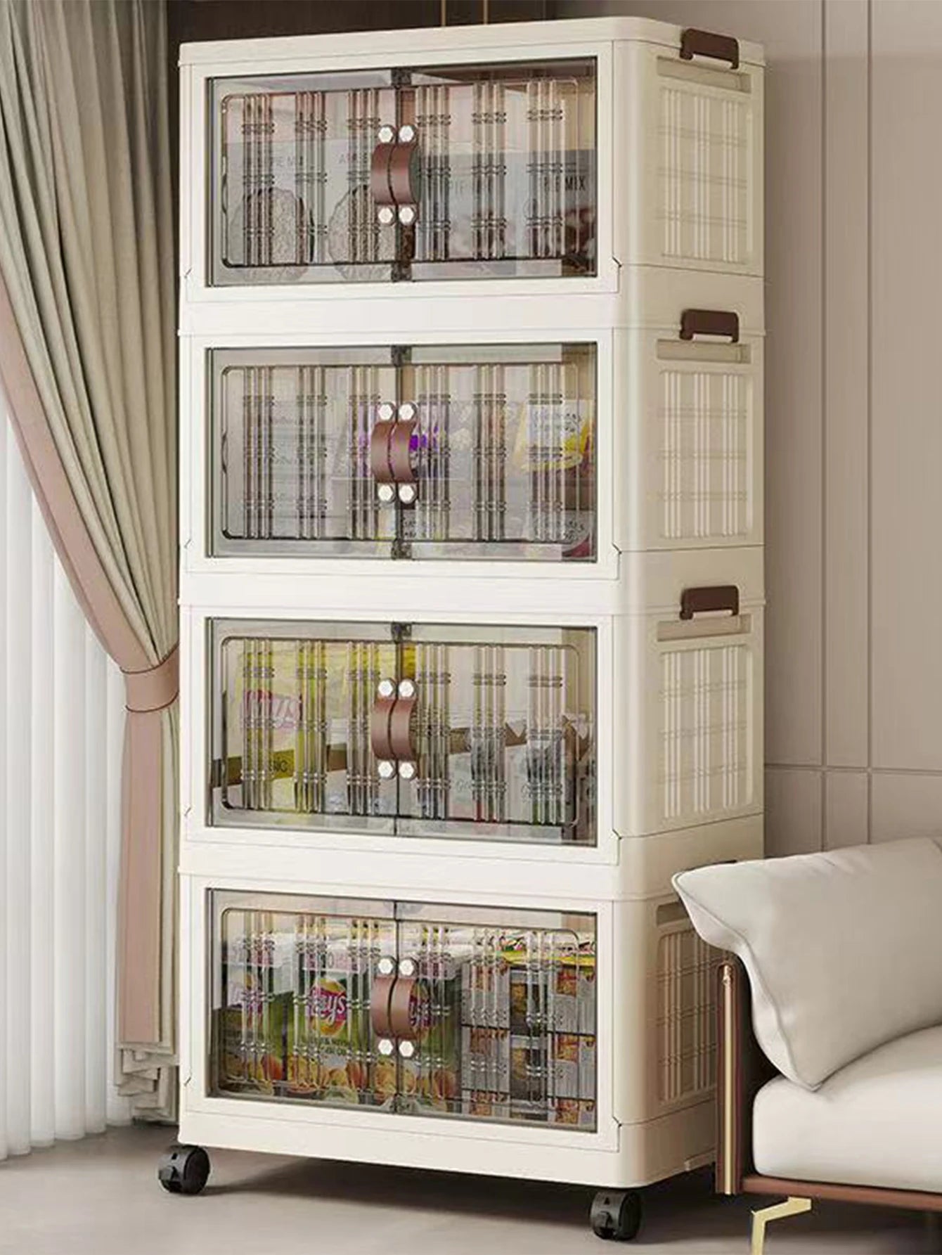 Heavy Duty Folding Wardrobe – Multi Storage Locker