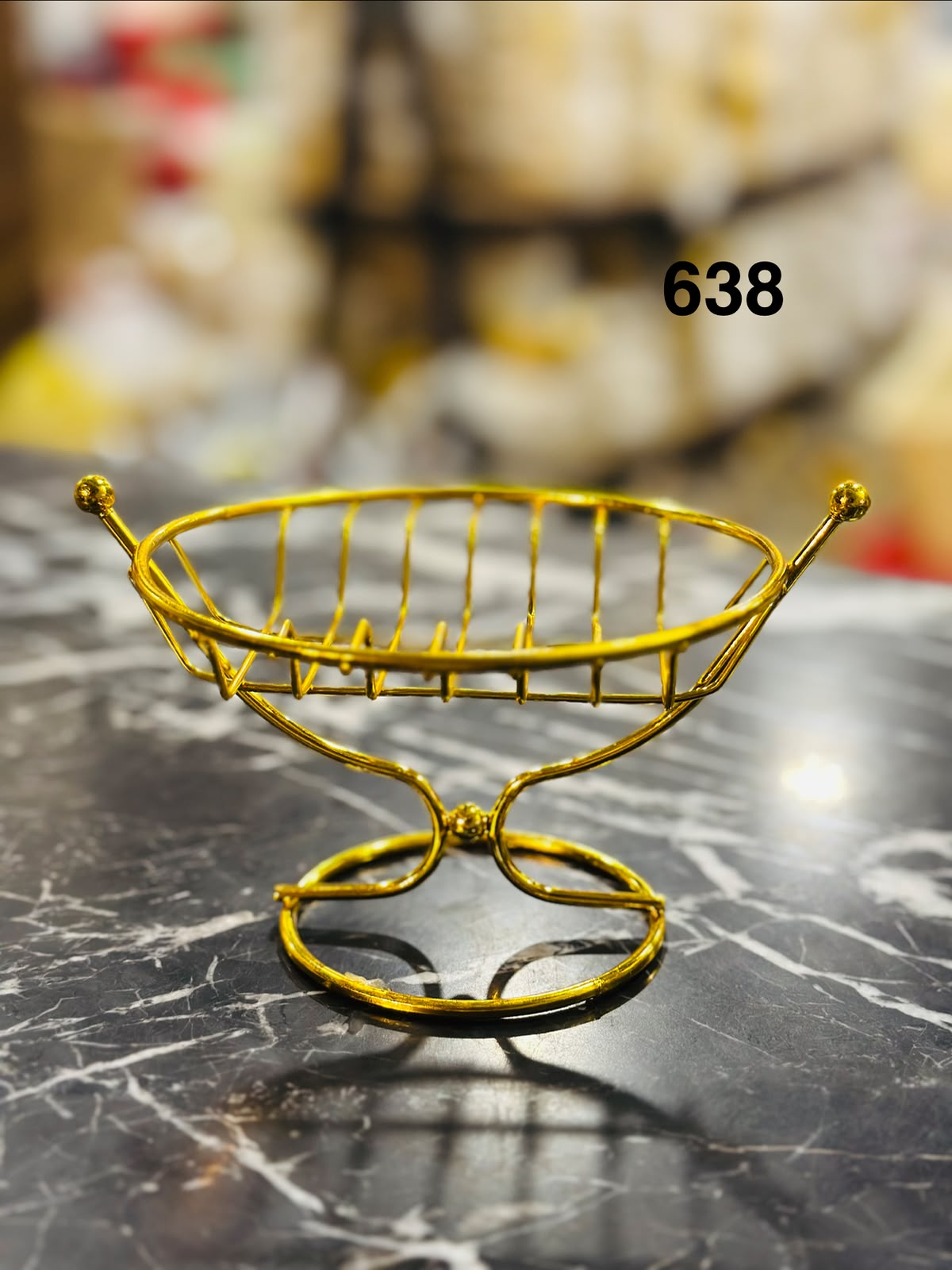 Luxury Golden Wire Soap Stand with Soap Holder