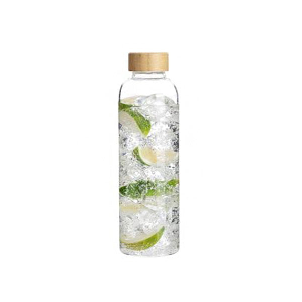 Danny Home Elegant Glass Drinks Bottle – 1000ml Stylish Reusable Water Bottle for Daily Hydration