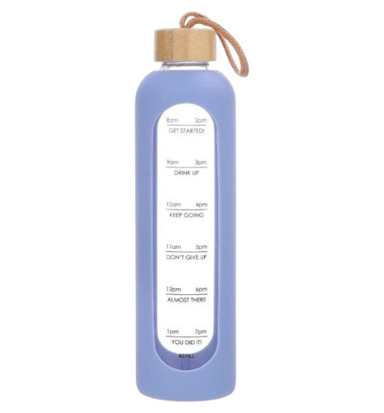 Danny Home Luxury Glass Drinks Bottle – 1000ml Premium Reusable Water & Beverage Bottle for Everyday Use