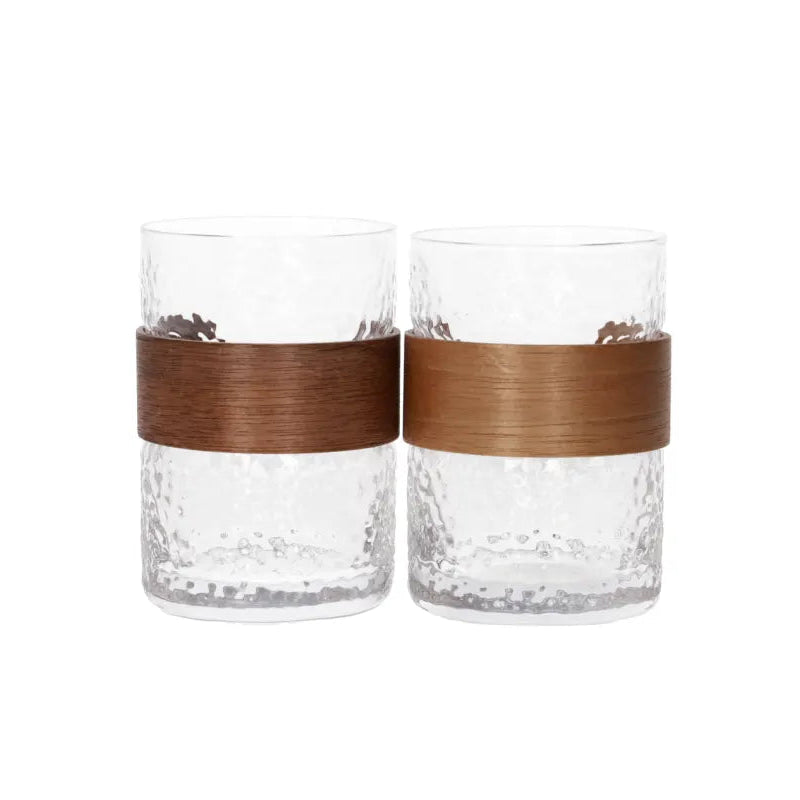 Danny Home Premium 2-Piece Glass Set 310ml for Elegant Everyday Dining & Kitchen Use