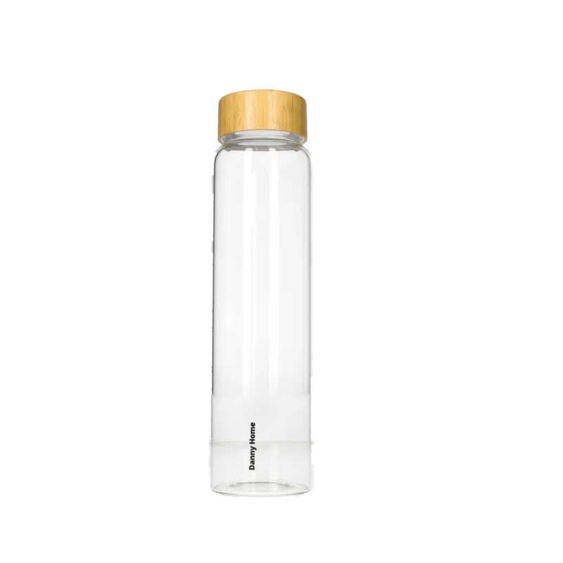 Danny Home Premium Glass Drinks Bottle – 1000ml Elegant Reusable Beverage Bottle for Everyday Use