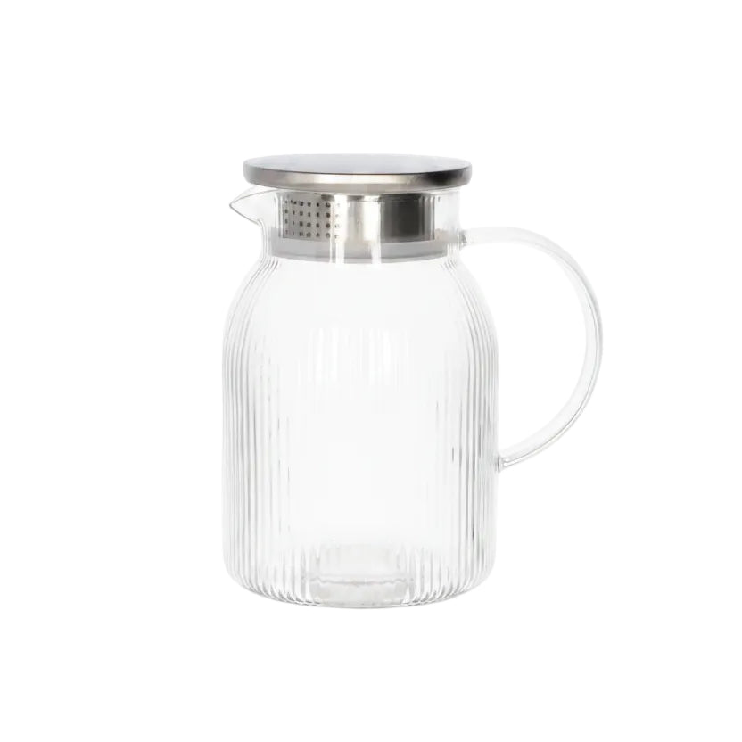 Danny Home Premium Borosilicate Glass Teapot – 1130ml Elegant Tea Brewing & Serving Pot for Everyday Use