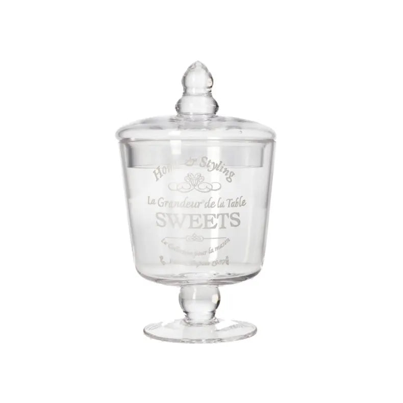 Danny Home Elegant Decorative Glass Jar – Premium 6-Piece Kitchen Storage & Home Décor Collection
