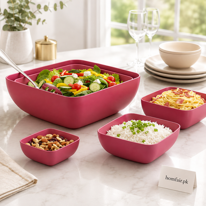 Limon Eleganza 4-Piece Bowl Set