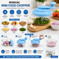 Mini Food Chopper – Hand Crank Vegetable & Onion Chopper
