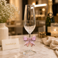 Luxury Bow Stem Champagne Flute Glass – Elegant Crystal Champagne Glass