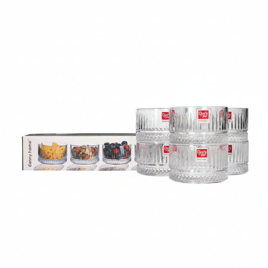Danny Home Glass 6Pcs Set 230ml 12c