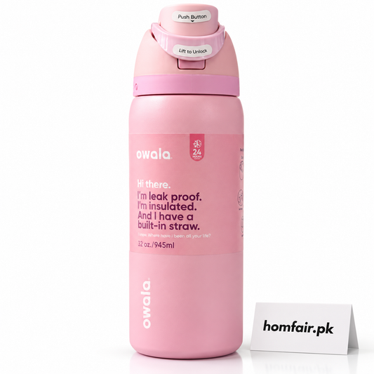 Owala FreeSip 32oz Pink Insulated Water Bottle