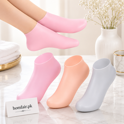 Silicone Moisturizing Gel Socks Hydrating Heel Care Foot Covers