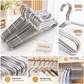 Premium Stainless Steel Clothes Hangers – 10 Pcs