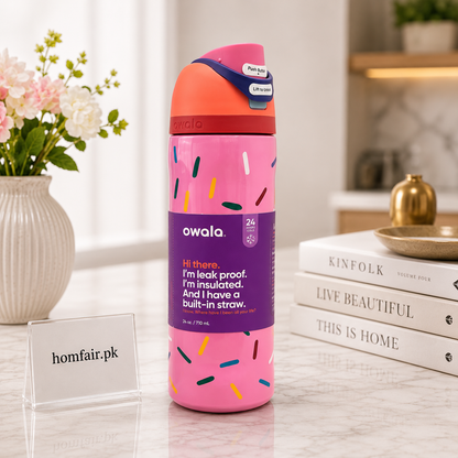 Owala Birthday Bash Insulated Water Bottle – 24oz