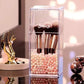 Acrylic Pearls Cosmetic Organizer Makeup Storage Box