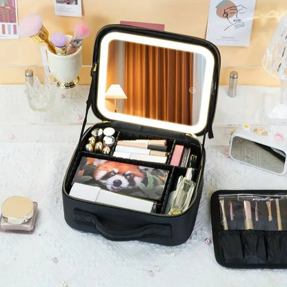 Smart LED Cosmetic Makeup Organizer – Lighted Beauty Storage Box