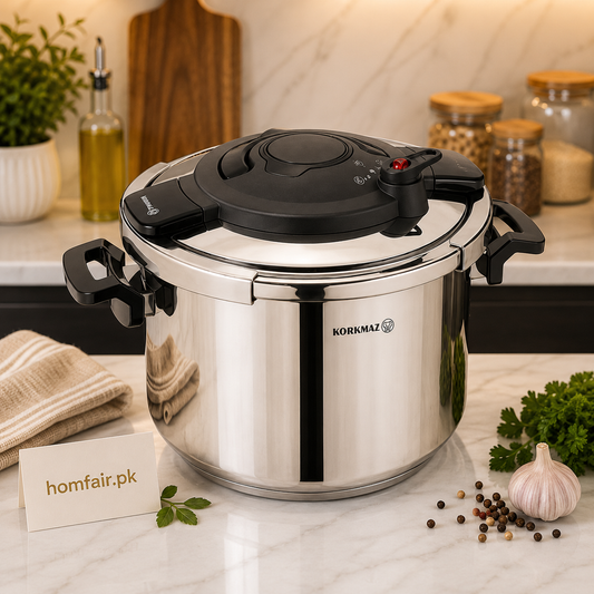 Korkmaz Alessa Pressure Cooker – Premium Stainless Steel Pressure Cooker