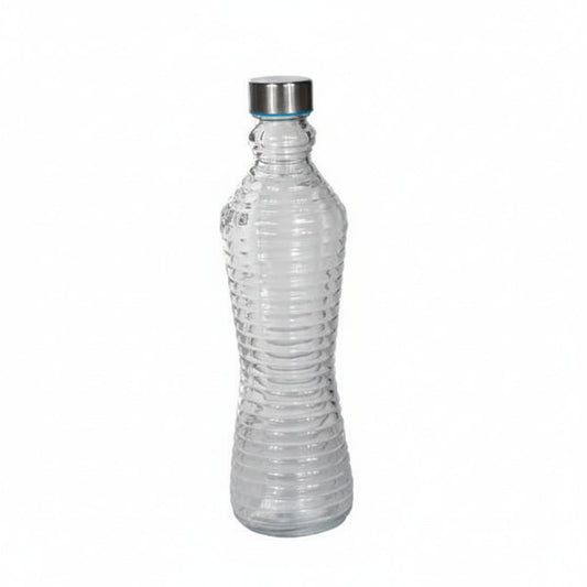 Danny Home Premium 1000ml Glass Bottle for Elegant Everyday Dining & Kitchen Use