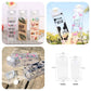 Transparent Milk Bottle Portable Acrylic Juice and Detox Water Bottle
