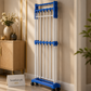 Foldable Clothes Drying Rack with 360° Wheels & Hanger Arms