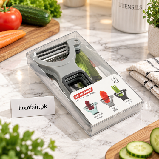 Danny Home Professional 3Pcs Peeler Set – Durable & Practical Kitchen Tool for Home Use