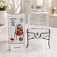Danny Home Glass Drink Dispenser with Tap & Metal Stand – 4L Beverage Server