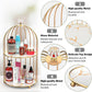 2-Tier Golden Vanity Cage Luxury Makeup & Skincare Organizer Rack
