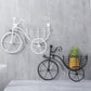 Bicycle Design Wall Basket for Home Decoration | Luxury Floral Wall Decor