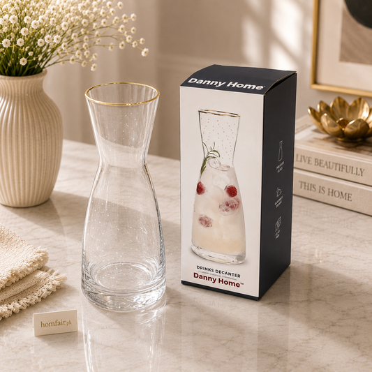 Premium Glass Water Bottle – Elegant Reusable Drinking Bottle for Home & Office
